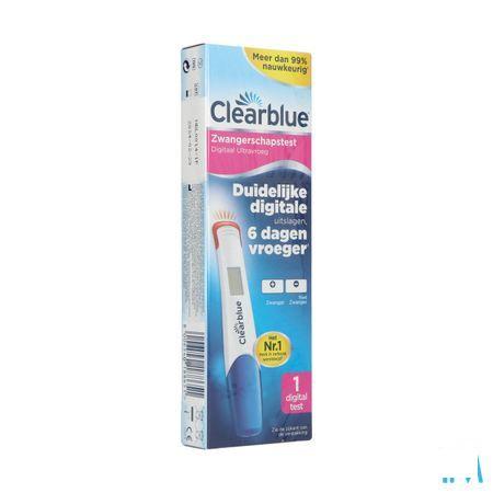 Clearblue Zwangerschapstest Digitaal Ultravroeg 1