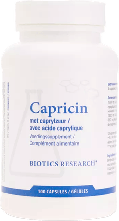 Biotics Capricin 100 capsules  -  Energetica Natura