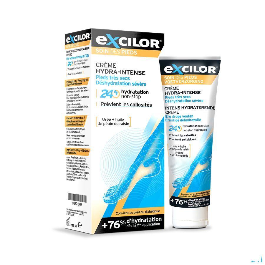 Excilor Soin Des Pieds Creme Hydra Intense 125 ml