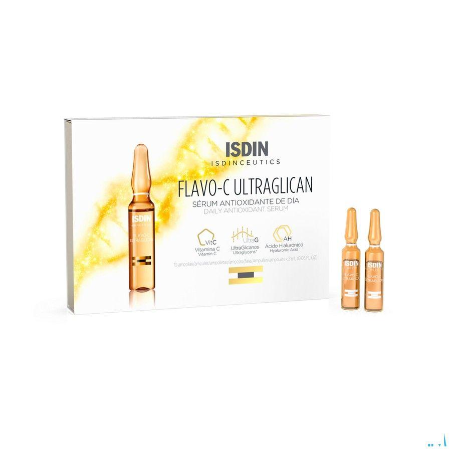 Isdinceutics Flavo-c Ultraglican Ampullen 10x2 ml  -  Isdin