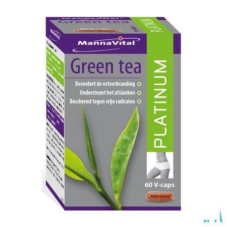 Mannavital Green Tea Platinum V-Capsule 60