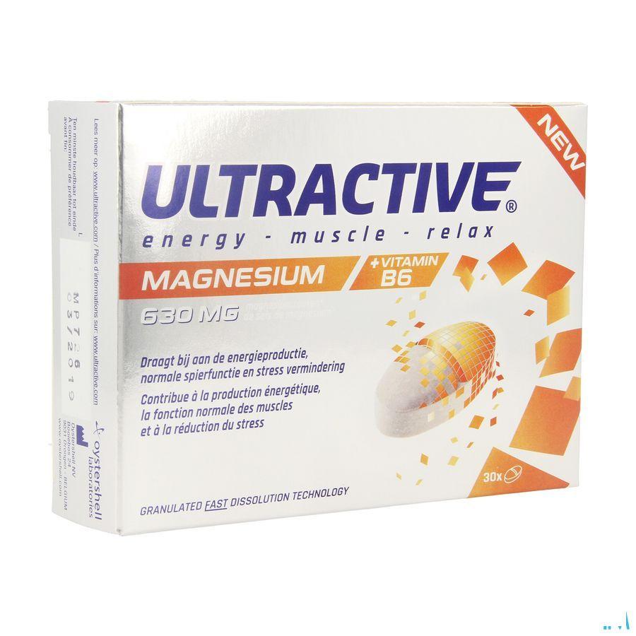 Ultractive Magnesium 630 mg Comprimes 30