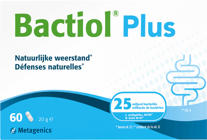 Bactiol Plus Caps 60 27716  - Metagenics