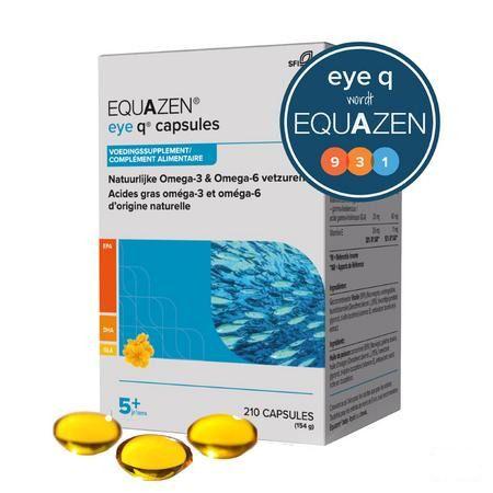 Equazen Omega 3/6 Pot Caps 210  -  Springfield Nutraceuticals