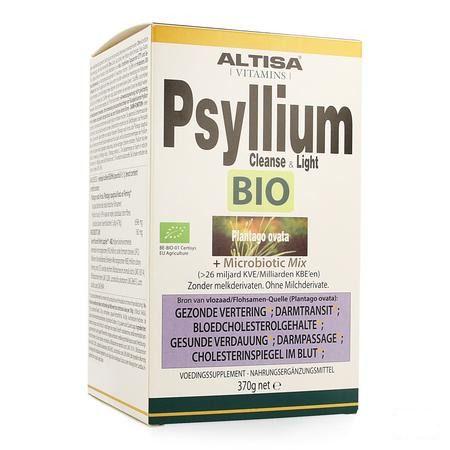 Altisa Cleanse & light Psyllium Probiotica Bio 370 gr  -  Dieximport