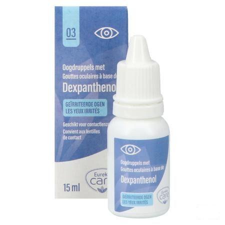 Eureka Care Oogdr.Irrit.Ogen Dexpanth.Prov.B5 15 ml  -  Eureka Pharma
