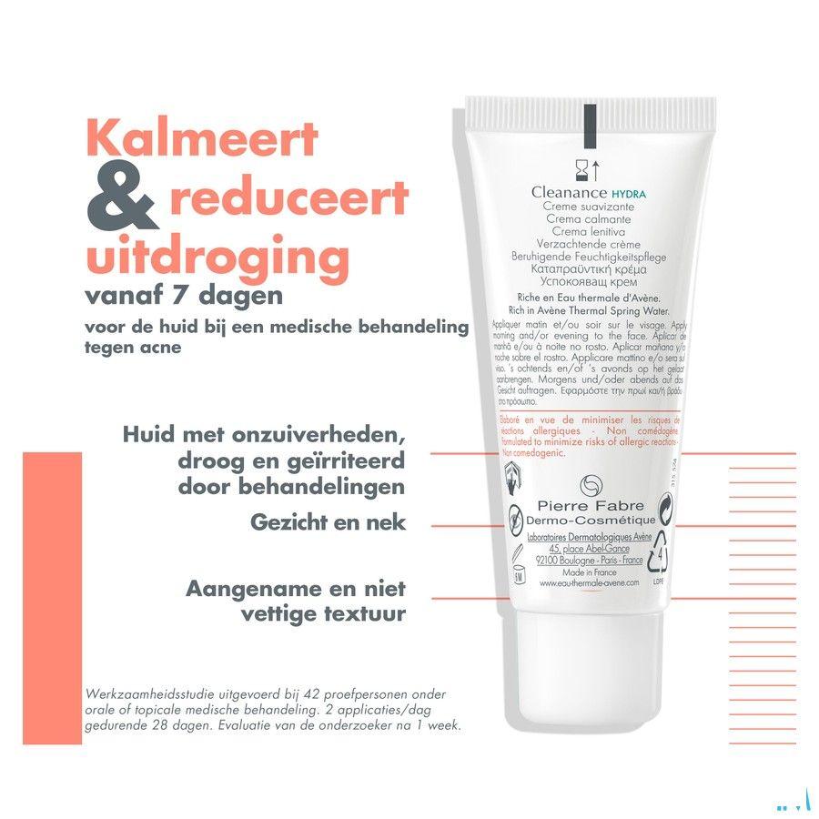Avene Cleanance Hydra Creme Verzachtend 40 ml  -  Avene
