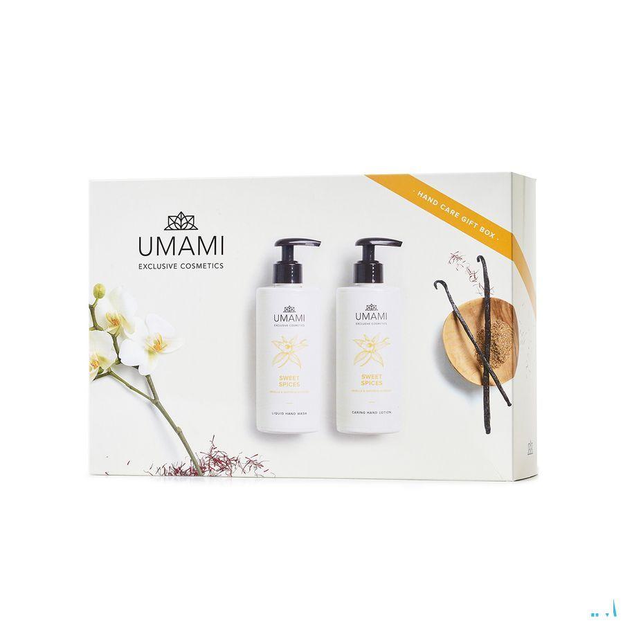 Umami Sweet Spices Vanille & Saffraan Set Hand 600 ml