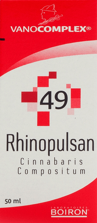 Vanocomplex N49 Rhinopulsan Druppels 50 ml  -  Unda - Boiron