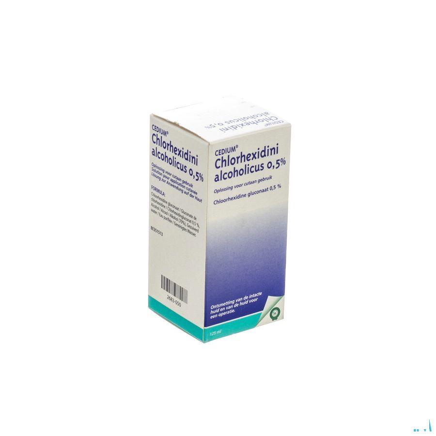 Cedium Chlorhexidini Gluc. Alc 0,5 % 125 ml