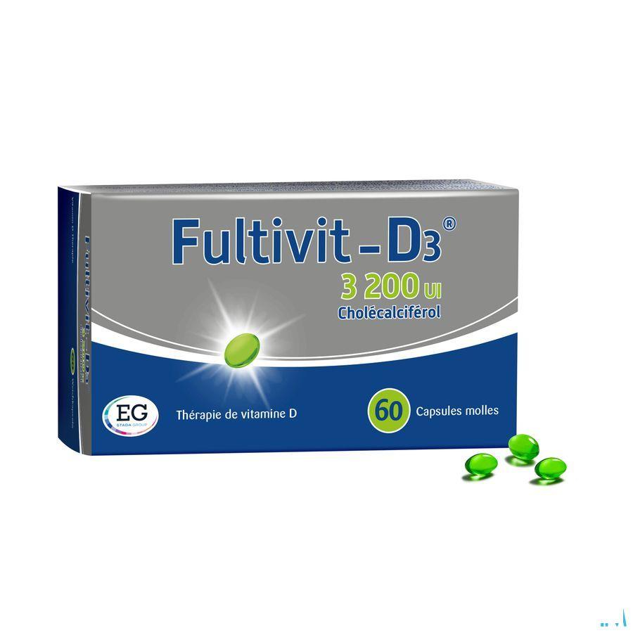 Fultivit-d3 3200IECapsule Zacht 60  -  EG
