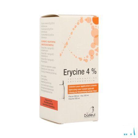 Erycine 4 % Oplossing Application Cutanee 100 ml