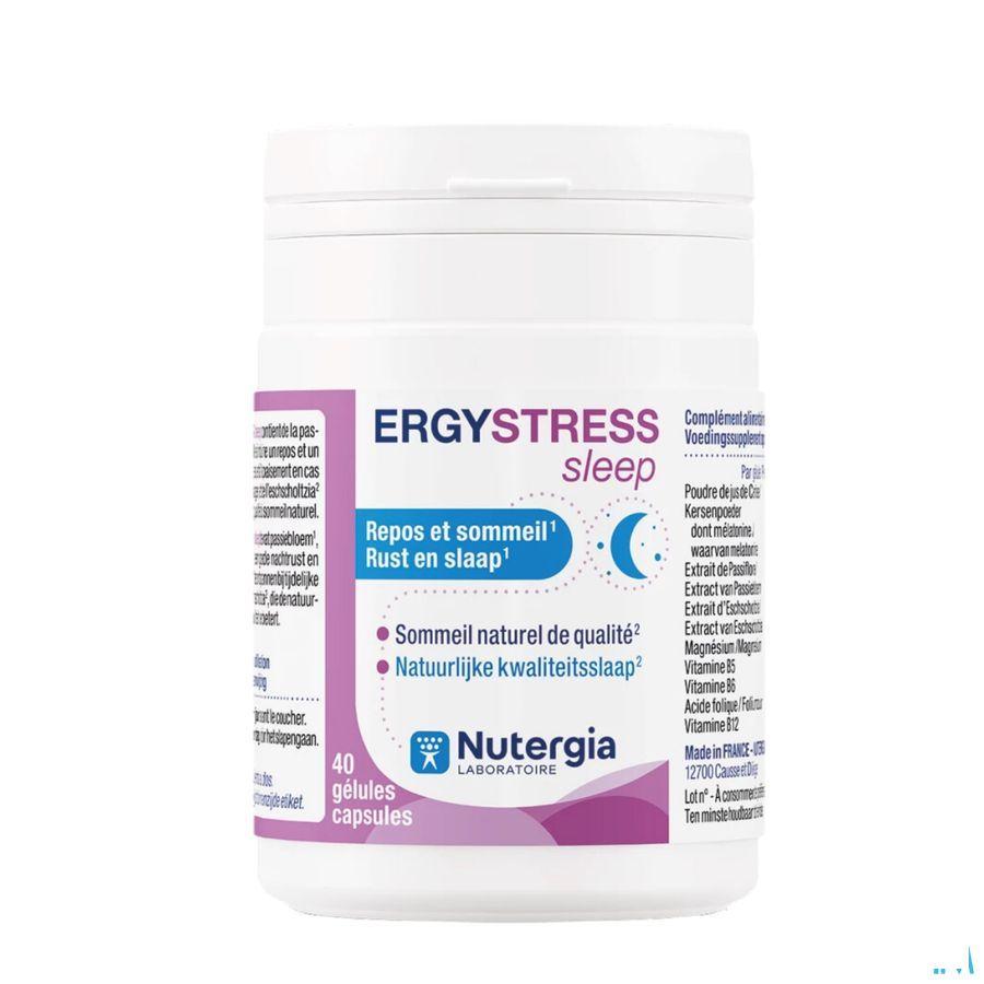 Ergystress Sleep Caps 40  -  Laboratoire Nutergia