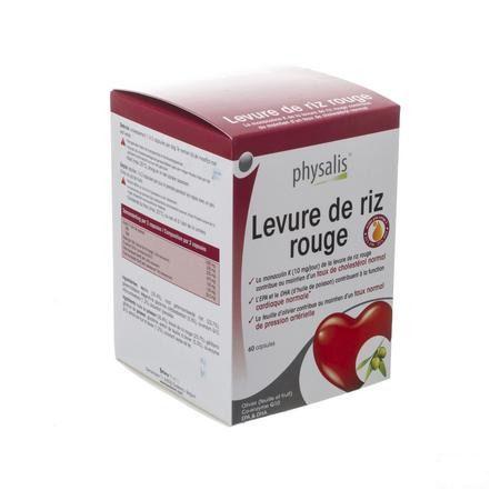 Physalis Rode Gist Rijst Capsule 60  -  Keypharm