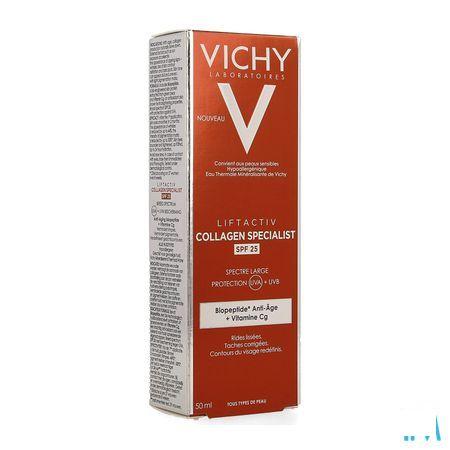 Vichy Liftactiv Collageen Spec Spf25 Dag  -  Vichy