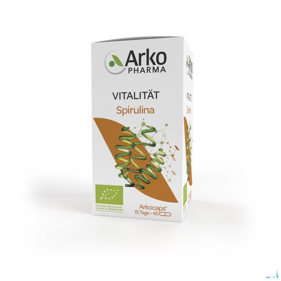 Arkocaps Spiruline Bio Capsule 45  -  Arkopharma