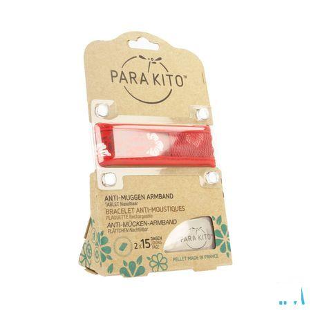 Para'kito Wristband Graffic Jun & trop Hawai Red