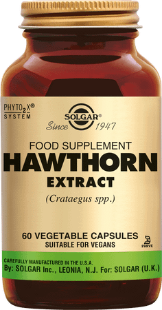 Solgar Hawthorn Extract Meidoorn V-Capsule 60  -  Solgar Vitamins