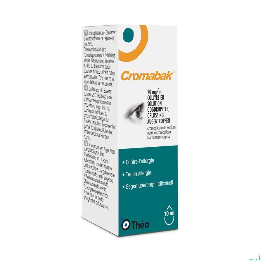 Cromabak Collyre 2% 10 ml