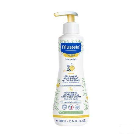 Mustela Ps Gel Lavant Nourrissant Cold Cream 300 ml