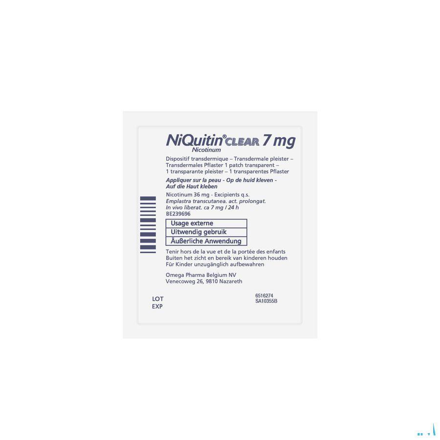 Niquitin Clear Patches 14 X 7mg