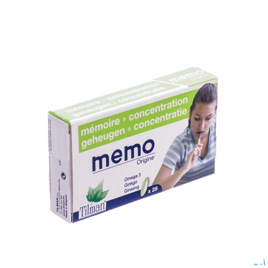 Origine Tilman N21 Geheugen-concentratie Capsule 28  -  Tilman
