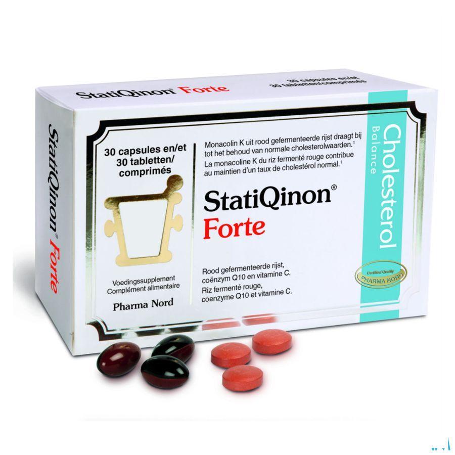 Statiqinon Forte Capsule 30 + Comprimes 30  -  Pharma Nord