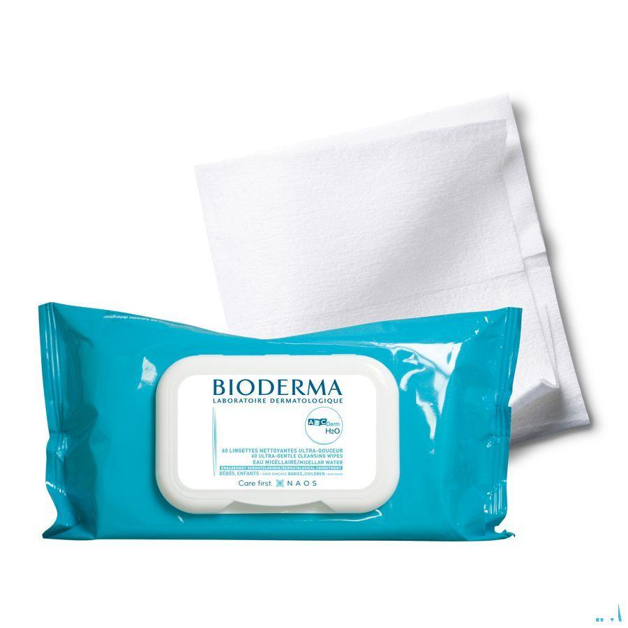 Bioderma Abcderm H20 Lingettes Pack De 60