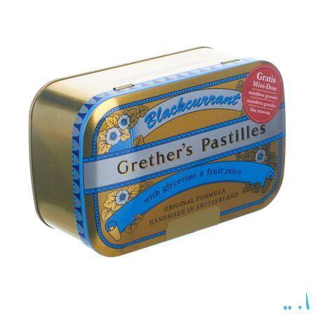 Grether's Pastilles Blackcurrant Pastille 440 gr  -  Melisana
