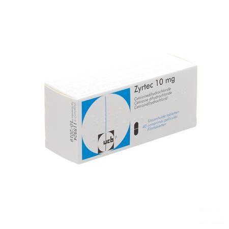 Zyrtec Tabletten Pell 40 X 10 mg