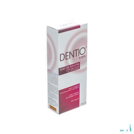 Dentio Rood 0,05% Mondspoelmiddel 250 ml  -  I.D. Phar