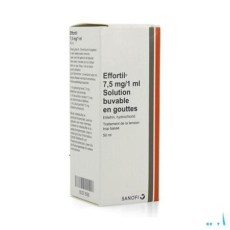 Effortil Gouttes 50 gr 0,75 %