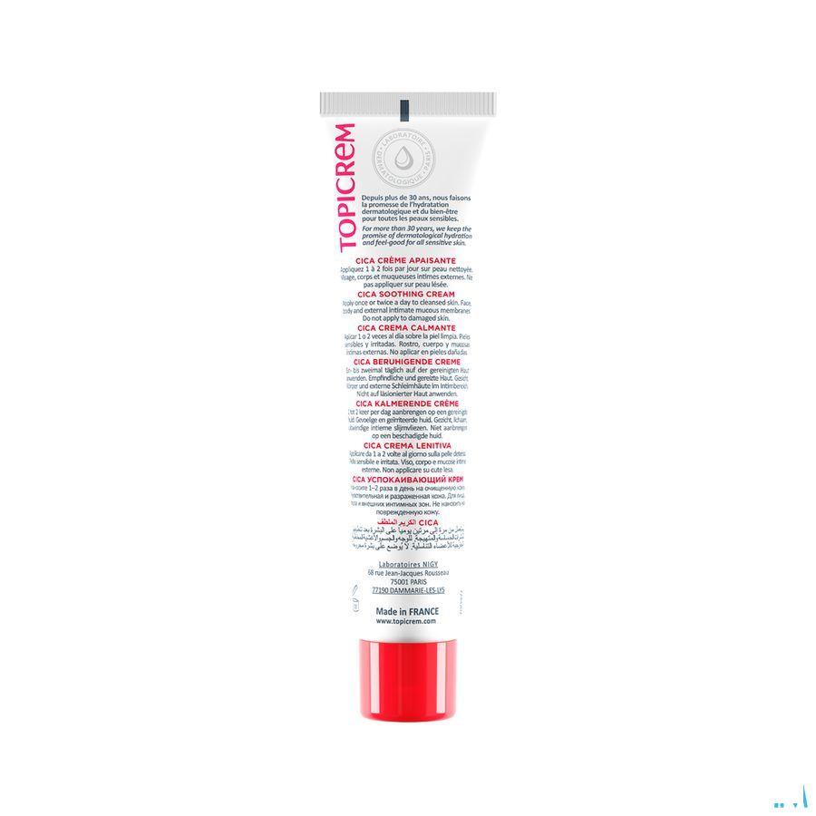 Topicrem Cica Creme Verzachtend Tube 40 ml
