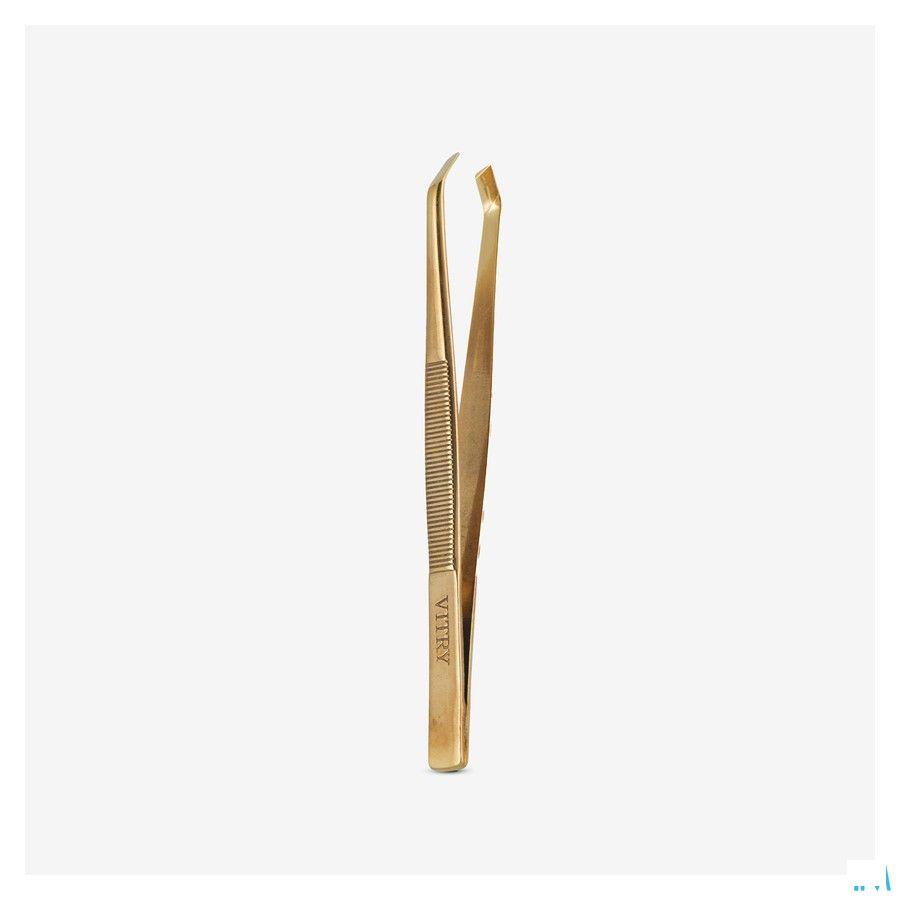 Vitry Prestige Pince Epiler "crabe" Dore 4021  -  Vitry