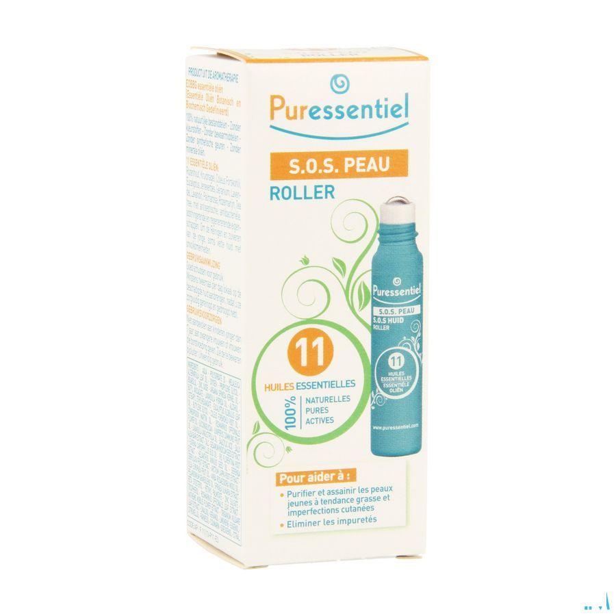Puressentiel Roller Sos Peau 11 Huile Essentielle 5 ml  -  Puressentiel