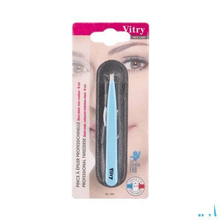 Vitry Classic Pince Epil Prof Oblique Inox 1022  -  Vitry