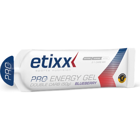 Etixx Double Carb Energy Gel Prol.Blueberry 1X60ml  -  Ceres Pharma