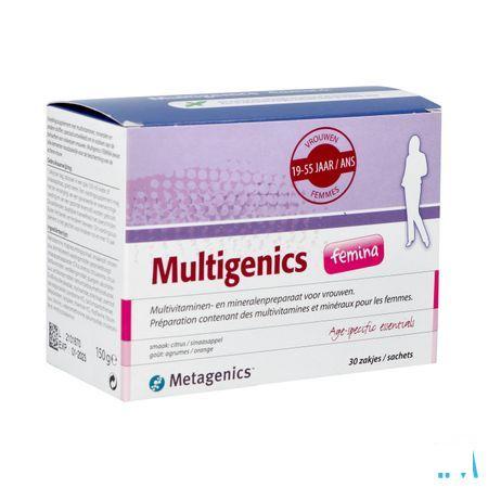 Multigenics Femina Poeder Zakje 30 7284  -  Metagenics