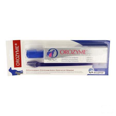 Orozyme Verzorgingsset Gebit Honden  -  Ecuphar