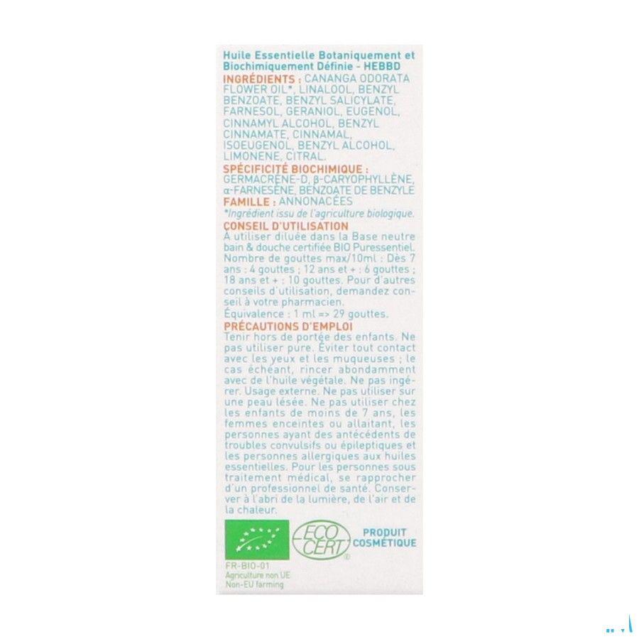 Puressentiel He Ylang-ylang Bio Expert Huile Essentielle 5 ml  -  Puressentiel