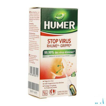 Humer Stop Virus Neusspray 15 ml  -  Urgo Healthcare