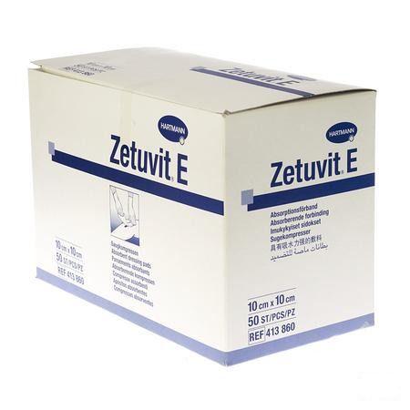 Zetuvit E 10x10cm Nst. 50 P/s  -  Hartmann