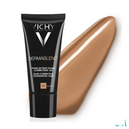 Vichy Fdt Dermablend Fluide 55 Bronze 30 ml  -  Vichy