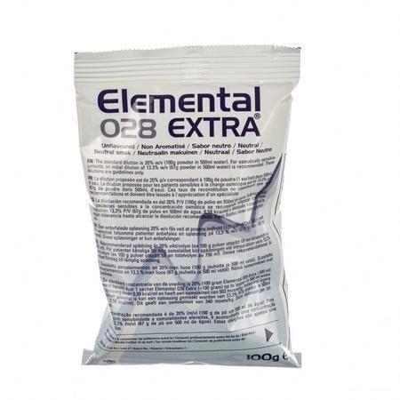 Elemental 028 Extra Neutraal Zakje 100 gr  -  Nutricia