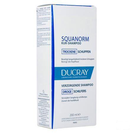 Ducray Squanorm Shampoo Droge Schilfers 200  ml Nf