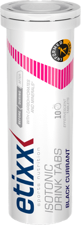 Etixx Isotonic Blackcurrant Bruistabl 10