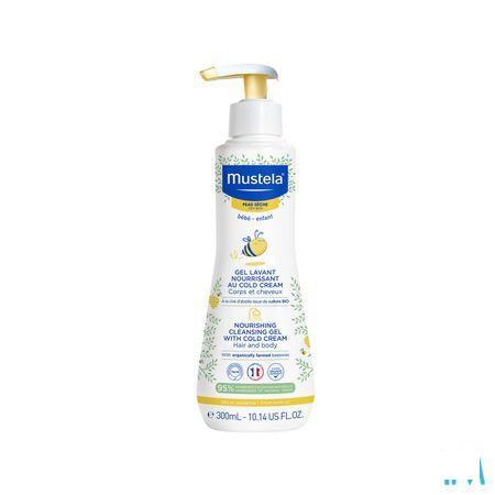 Mustela Ps Gel Lavant Nourrissant Cold Cream 300 ml