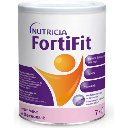 Fortimel Powder Aardbei 280 g  -  Nutricia