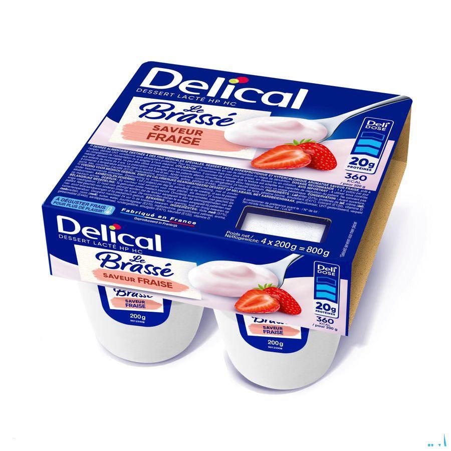 Delical Le Brasse Aardbei 4X200 g