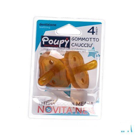 Poupy Fopspeen Anatomisch Latex 2